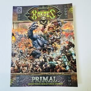 Privateer Press Hordes Mk II Primal Monstrous Miniatures Combat Soft Cover
